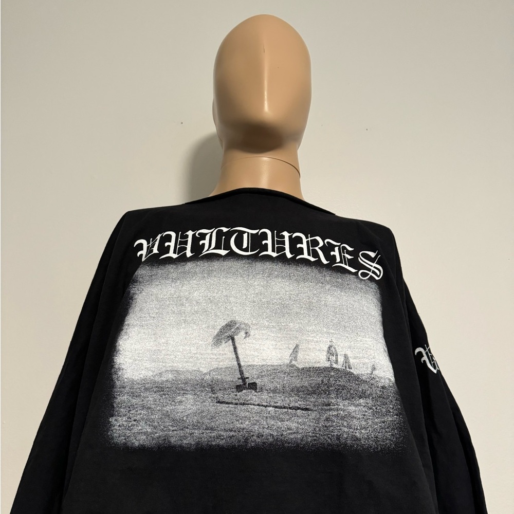 YZY SPLY long sleeve black Tee